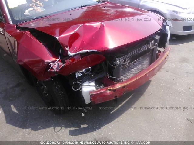 2B3KA53H77H656255 - 2007 DODGE CHARGER R/T RED photo 6
