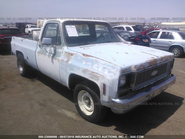 CCZ243Z149419 - 1973 CHEVROLET PICKUP BLUE photo 1