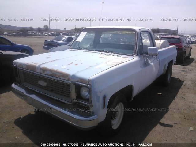 CCZ243Z149419 - 1973 CHEVROLET PICKUP BLUE photo 2