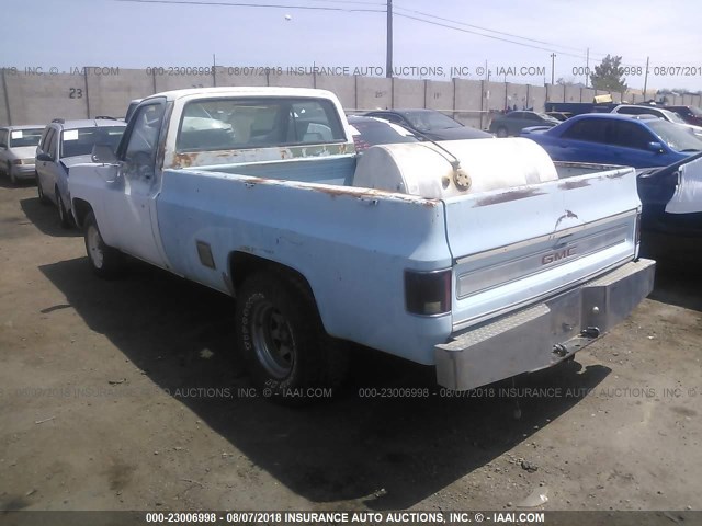 CCZ243Z149419 - 1973 CHEVROLET PICKUP BLUE photo 3