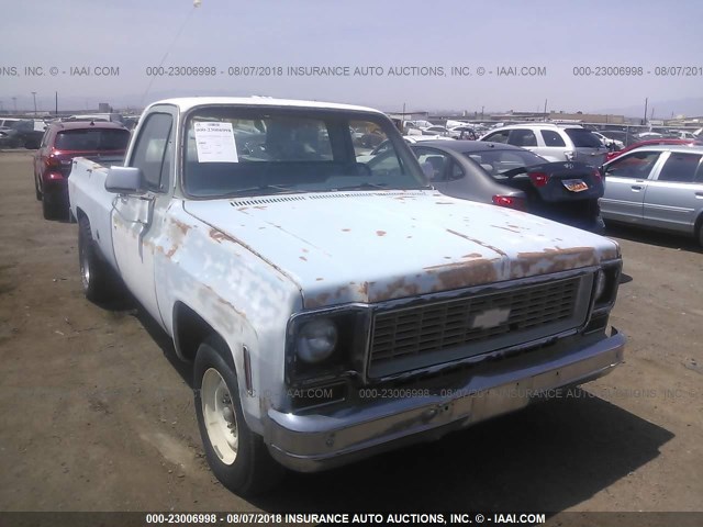 CCZ243Z149419 - 1973 CHEVROLET PICKUP BLUE photo 6