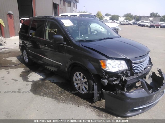 2C4RC1BG5FR595036 - 2015 CHRYSLER TOWN & COUNTRY TOURING GRAY photo 1