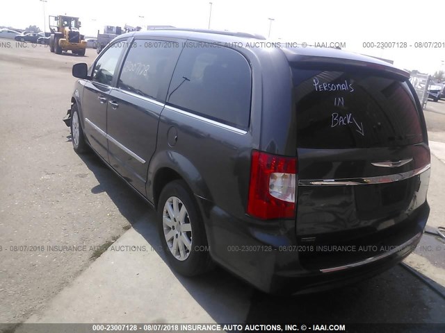 2C4RC1BG5FR595036 - 2015 CHRYSLER TOWN & COUNTRY TOURING GRAY photo 3