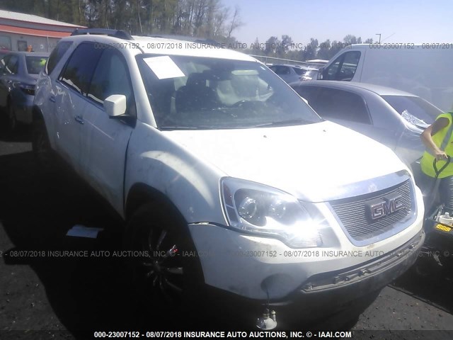 1GKKVREDXCJ360146 - 2012 GMC ACADIA SLT-1 WHITE photo 1