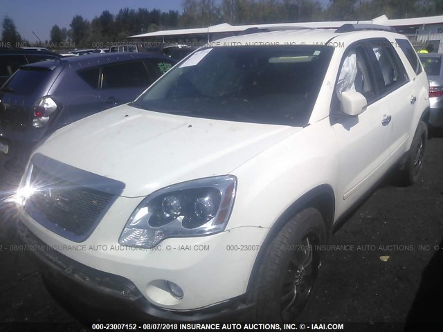 1GKKVREDXCJ360146 - 2012 GMC ACADIA SLT-1 Biały zdjęcie 2