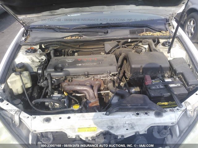 4T1BE32K43U192588 - 2003 TOYOTA CAMRY LE/XLE/SE Ақ фото 10