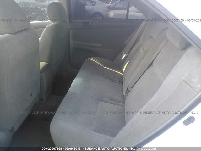 4T1BE32K43U192588 - 2003 TOYOTA CAMRY LE/XLE/SE Ақ фото 8
