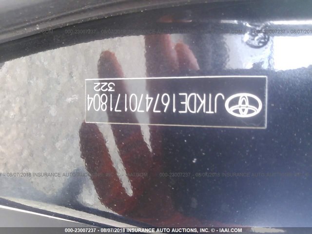 JTKDE167X80227245 - 2008 TOYOTA SCION TC 蓝色 照片 9