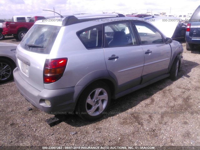 5Y2SL63875Z462417 - 2005 PONTIAC VIBE SILVER photo 4