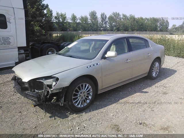 1G4HF57948U206991 - 2008 BUICK LUCERNE SUPER SERIES TAN photo 2