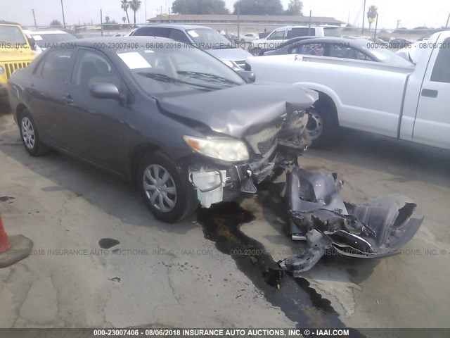 JTDBL40E49J050586 - 2009 TOYOTA COROLLA LE/XLE GRAY photo 1