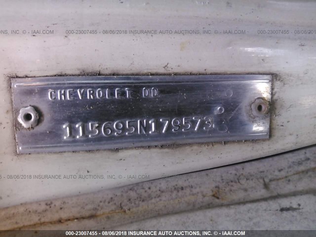 115695N179573 - 1965 CHEVROLET NOVA CREAM photo 9