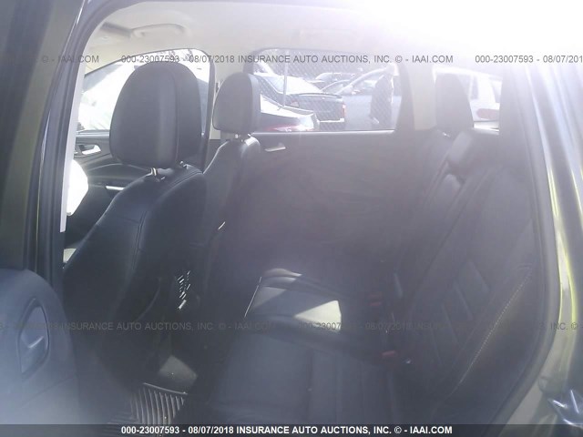 1FMCU9JX0FUA73108 - 2015 FORD ESCAPE TITANIUM BLACK photo 8