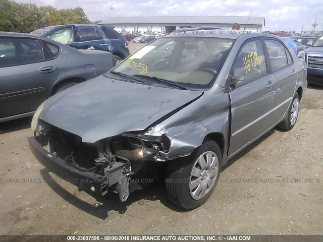 JTDBR32E032012960 - 2003 TOYOTA COROLLA CE/LE GRAY photo 2