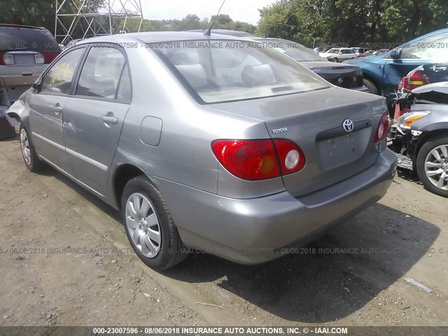 JTDBR32E032012960 - 2003 TOYOTA COROLLA CE/LE GRAY photo 3