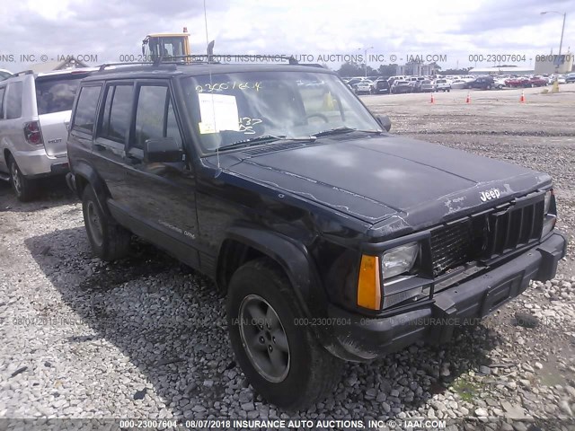 1J4FJ68S4TL331564 - 1996 JEEP CHEROKEE SPORT/CLASSIC Czarny zdjęcie 1