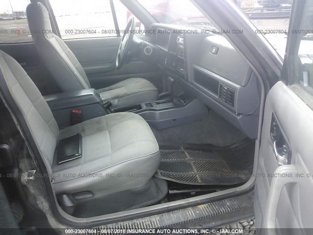 1J4FJ68S4TL331564 - 1996 JEEP CHEROKEE SPORT/CLASSIC Czarny zdjęcie 5