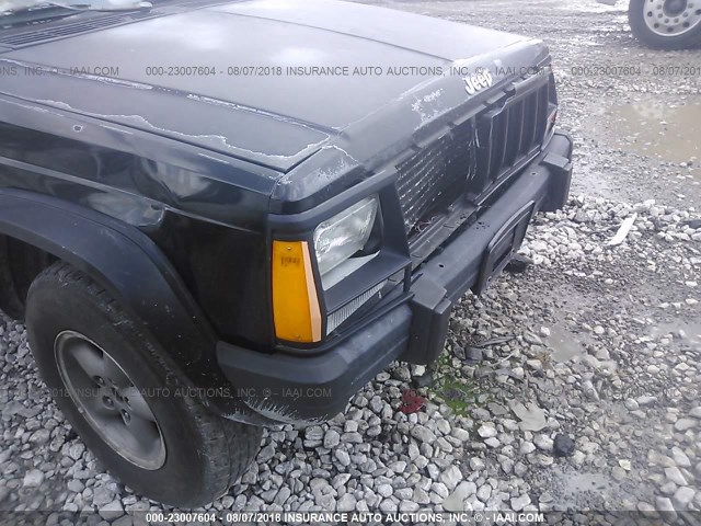 1J4FJ68S4TL331564 - 1996 JEEP CHEROKEE SPORT/CLASSIC Czarny zdjęcie 6