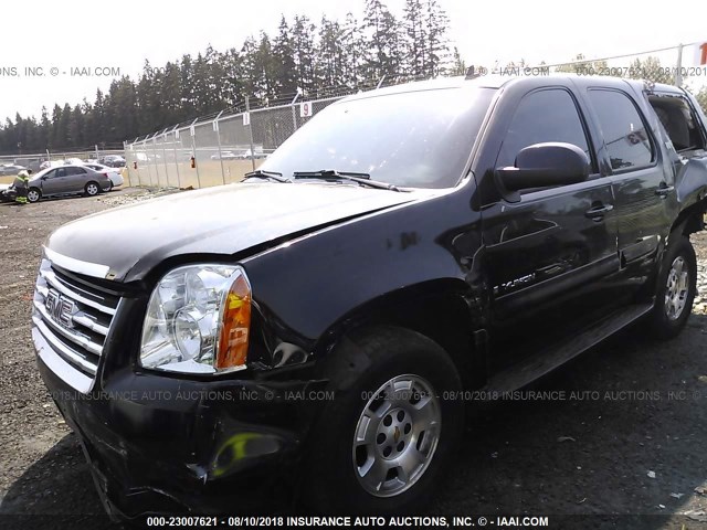 1GKFK13508R209350 - 2008 GMC YUKON HYBRID BLACK photo 2