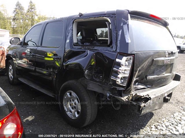 1GKFK13508R209350 - 2008 GMC YUKON HYBRID BLACK photo 3