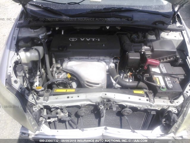 JTKDE177350026409 - 2005 TOYOTA SCION TC 银色 照片 10