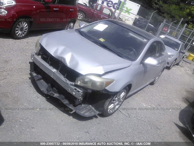 JTKDE177350026409 - 2005 TOYOTA SCION TC 银色 照片 2