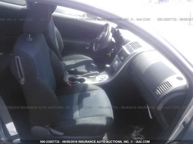 JTKDE177350026409 - 2005 TOYOTA SCION TC 银色 照片 5