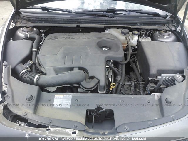 1G1ZB5E12BF347774 - 2011 CHEVROLET MALIBU LS BROWN photo 10