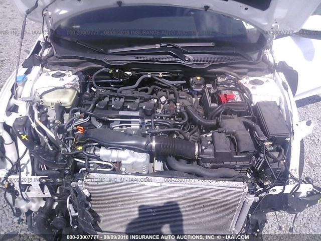 19XFC1F71GE204268 - 2016 HONDA CIVIC EXL 白色 照片 10