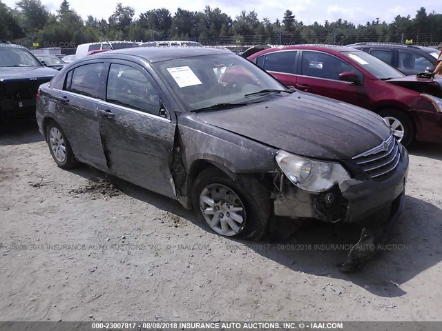 1C3LC46B39N521514 - 2009 CHRYSLER SEBRING LX BLACK photo 1