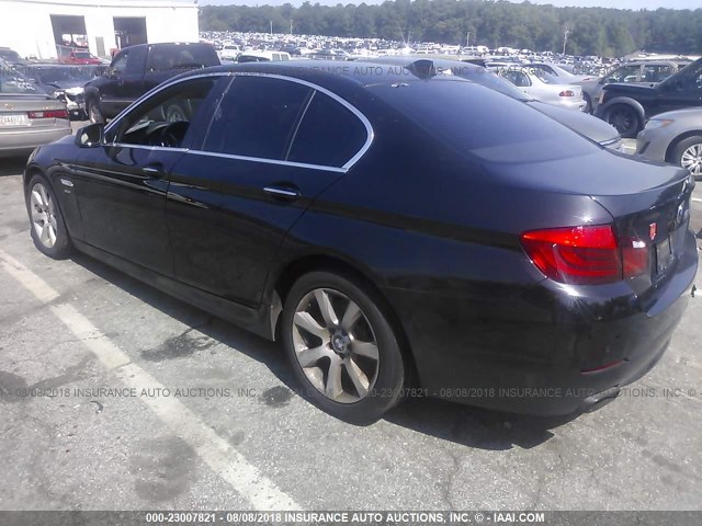 WBAFU9C52BC784531 - 2011 BMW 550 XI BLACK photo 3