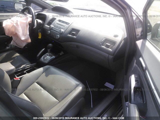 2HGFA16918H501734 - 2008 HONDA CIVIC EXL 灰色 照片 5