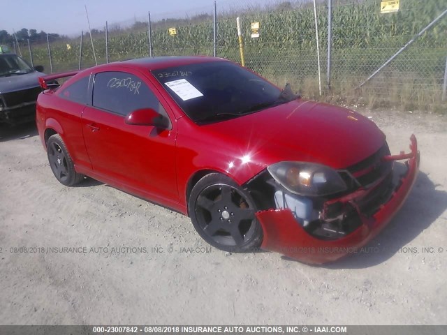 1G1AP14P067751234 - 2006 CHEVROLET COBALT SS SUPERCHARGED RED photo 1