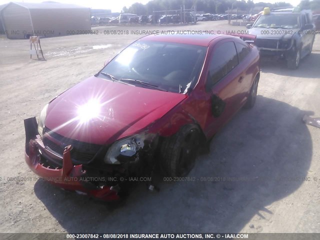 1G1AP14P067751234 - 2006 CHEVROLET COBALT SS SUPERCHARGED RED photo 2