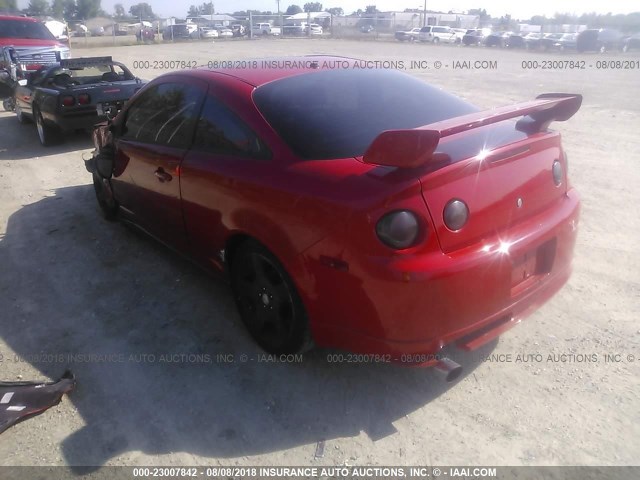 1G1AP14P067751234 - 2006 CHEVROLET COBALT SS SUPERCHARGED RED photo 3