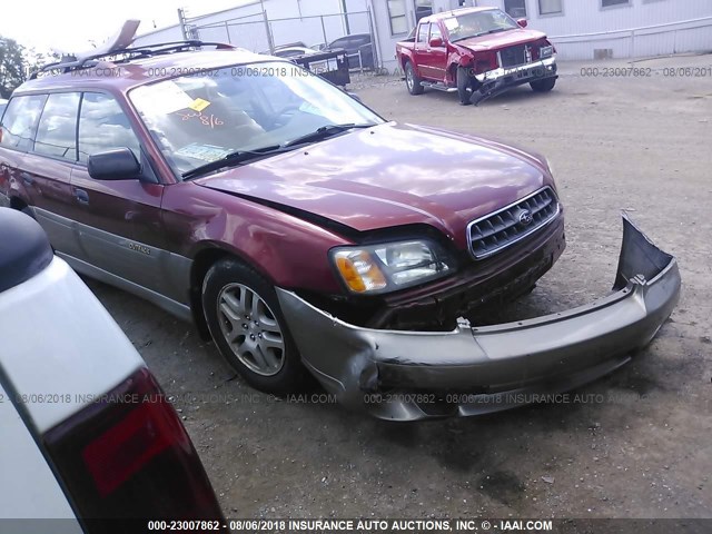 4S3BH675637656284 - 2003 SUBARU LEGACY OUTBACK AWP 红色 照片 1