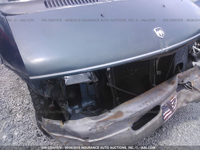 2B5WB35Y2YK150456 - 2000 DODGE RAM WAGON B3500 GREEN photo 6