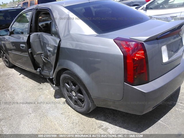 1G6DM56T750211954 - 2005 CADILLAC CTS GRAY photo 3