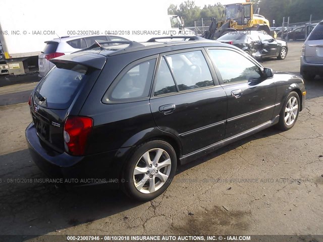 JM1BJ245721504663 - 2002 MAZDA PROTEGE PR5 黑色 照片 4