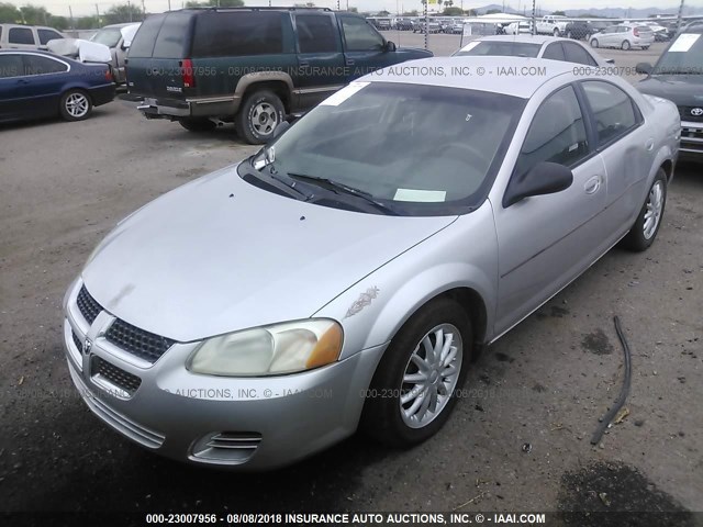 1B3EL46R46N206865 - 2006 DODGE STRATUS SXT SILVER photo 2