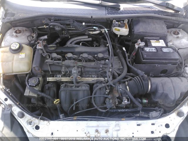 1FAHP34N47W194258 - 2007 FORD FOCUS ZX4/S/SE/SES 银色 照片 10
