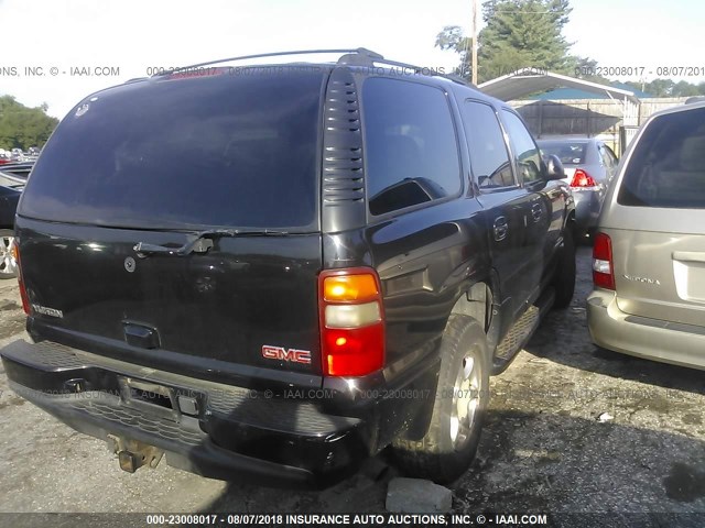 1GKEK63U43J287315 - 2003 GMC YUKON DENALI BLACK photo 4