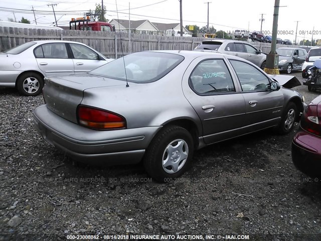 1B3EJ46X3WN296448 - 1998 DODGE STRATUS GRAY photo 4