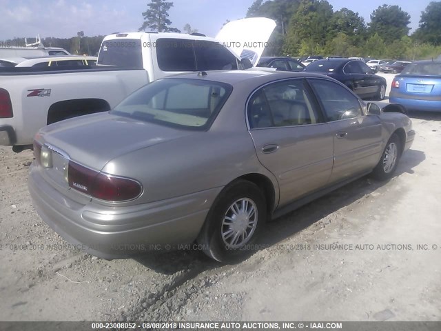 1G4HR54K044176056 - 2004 BUICK LESABRE LIMITED GOLD photo 4