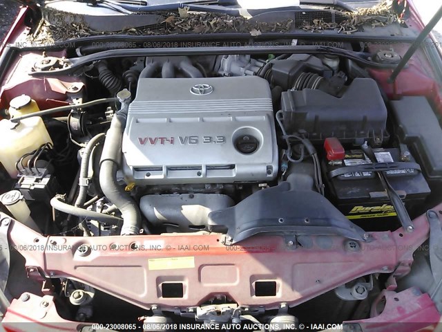 4T1CA38P84U018298 - 2004 TOYOTA CAMRY SOLARA SE/SLE Qırmızı foto 10