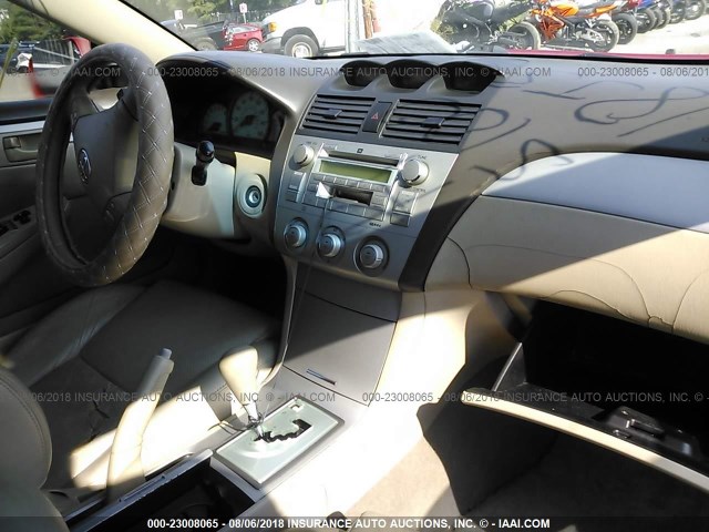 4T1CA38P84U018298 - 2004 TOYOTA CAMRY SOLARA SE/SLE Qırmızı foto 5