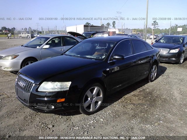 WAUAH74F58N059870 - 2008 AUDI A6 3.2 BLACK photo 2