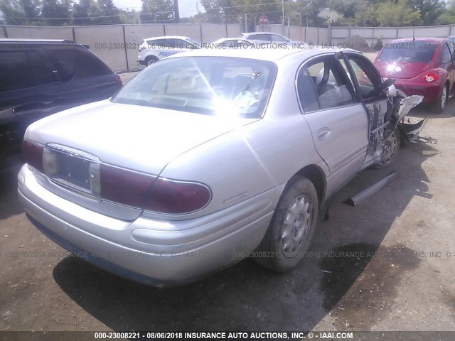 1G4HR54K92U272975 - 2002 BUICK LESABRE LIMITED SILVER photo 4