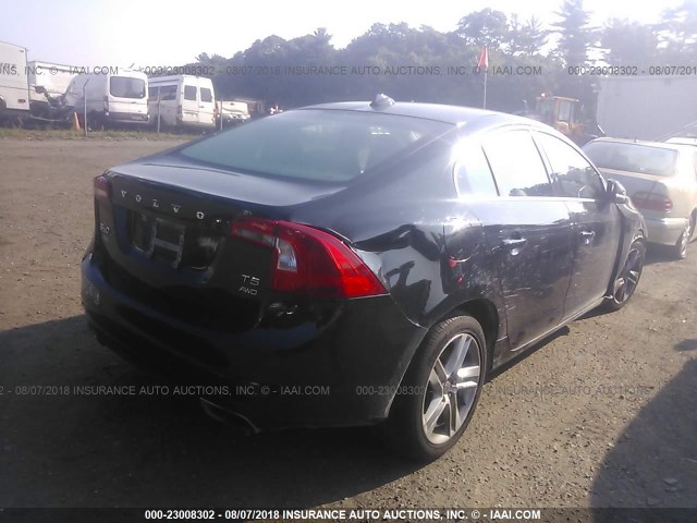 YV1612TBXF1310864 - 2015 VOLVO S60 PREMIER BLACK photo 4