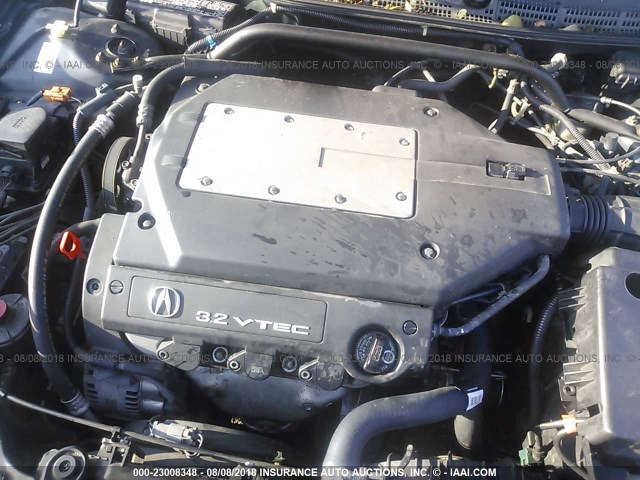 19UUA56601A027462 - 2001 ACURA 3.2TL GREEN photo 10